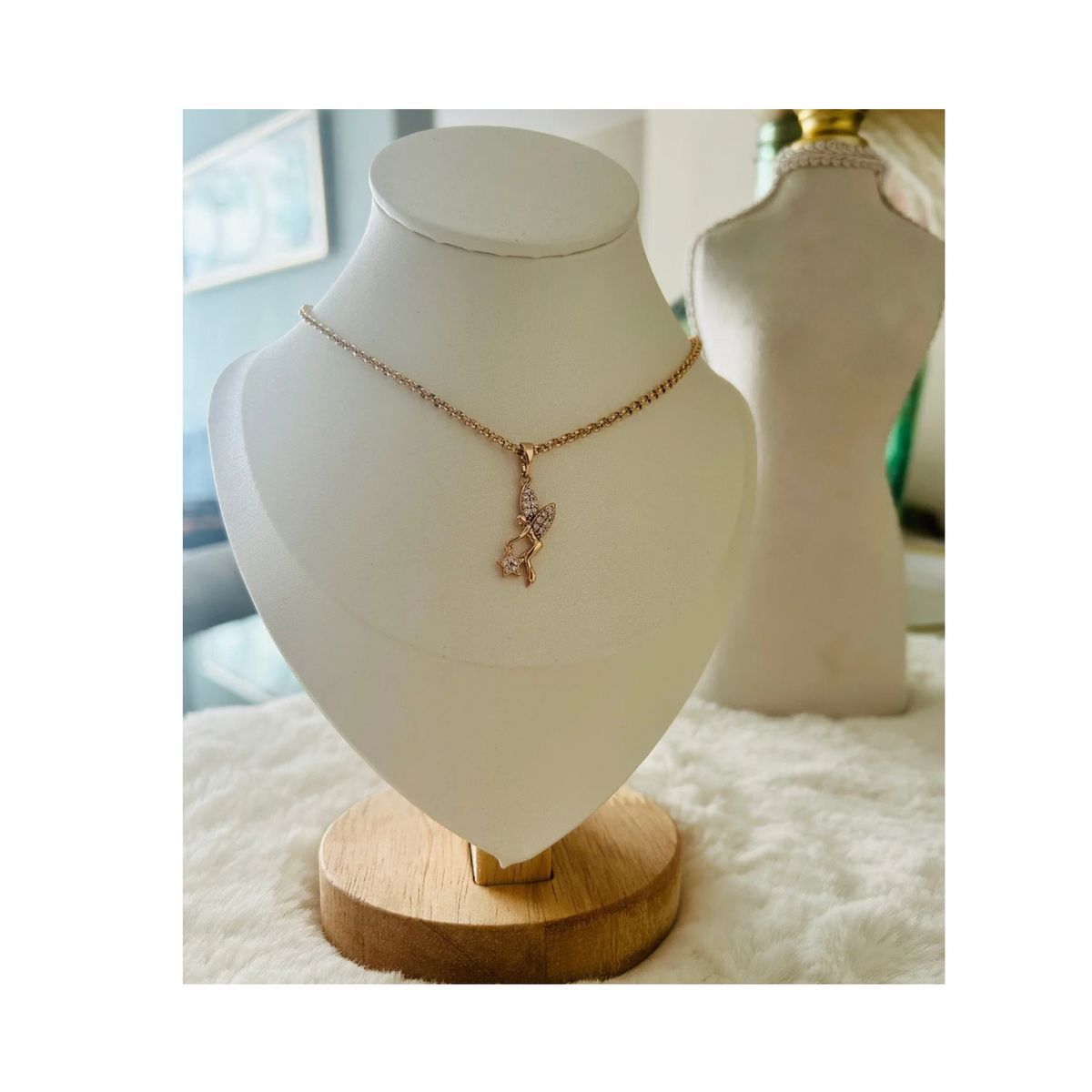 GENERICO - Collar bañado en oro 18k - Ada