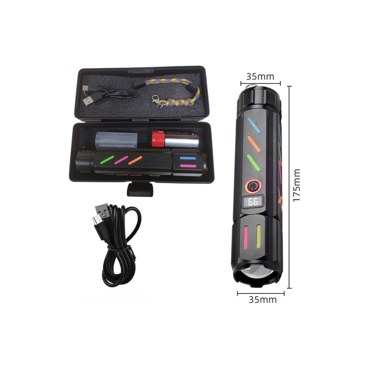 GENERICO - Linterna Lantun 530 Pro