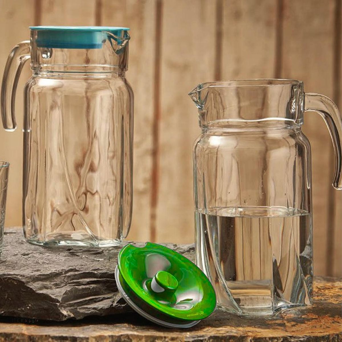 PASABAHCE - Jarra Luna 1.75 Lt Tapa Verde- Pasabahce