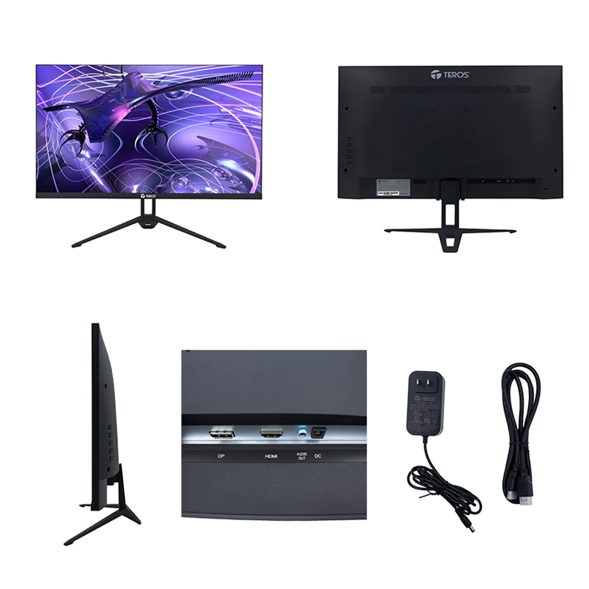TEROS GAMING - Monitor TE-2417S TEROS  23.8" FHD IPS 144Hz HDMI DP VESA FreeSync