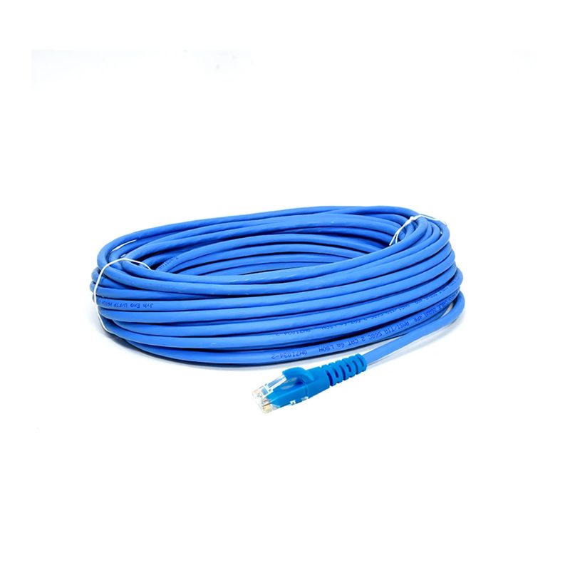 GENERICO - Cable De Red Cat 6 Dixon 15M - Patch Cord Azul De Alta Velocidad Para