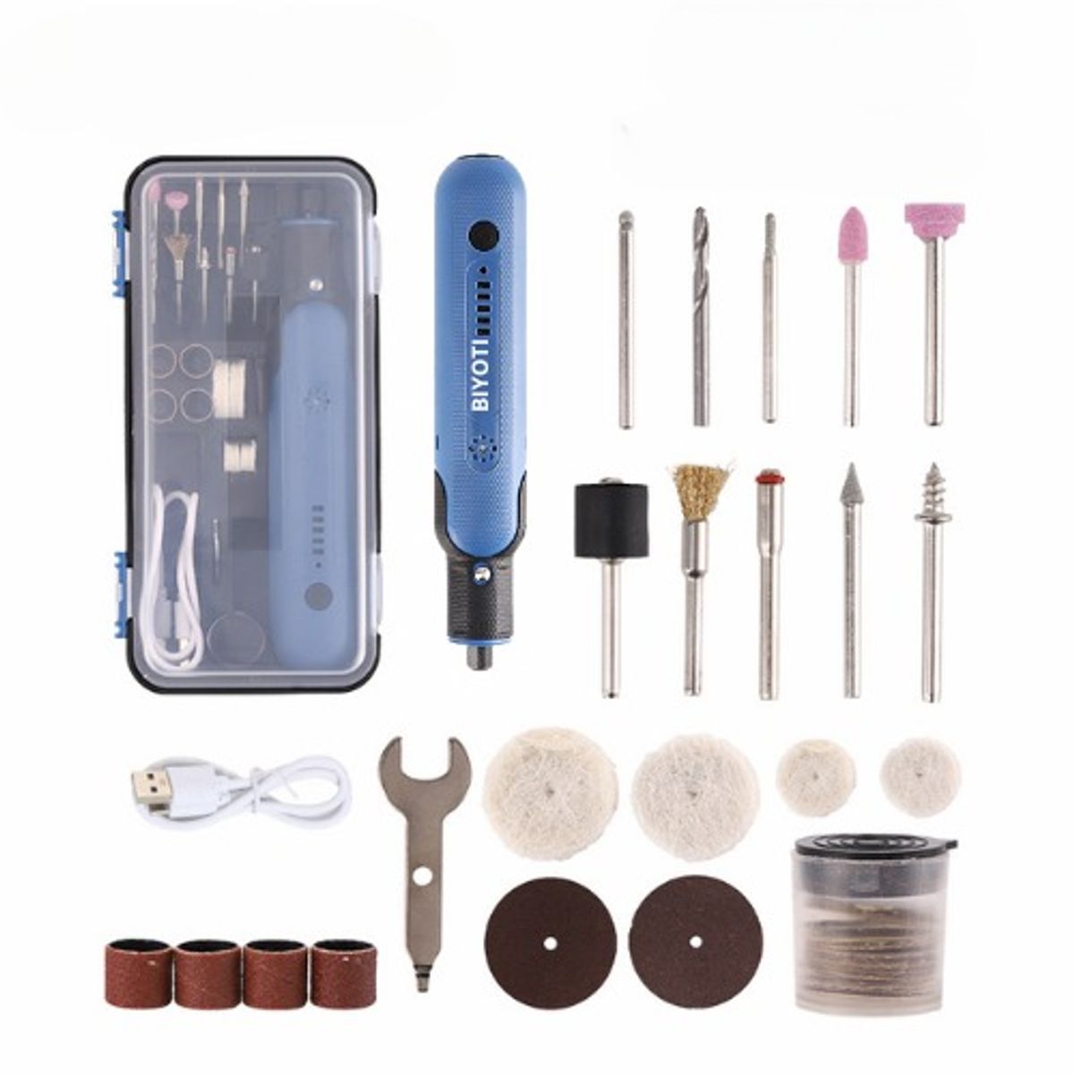 GENERICO - Herramienta Multipropósito 8V Inalámbrico Usb-c Recargable BIYOTI