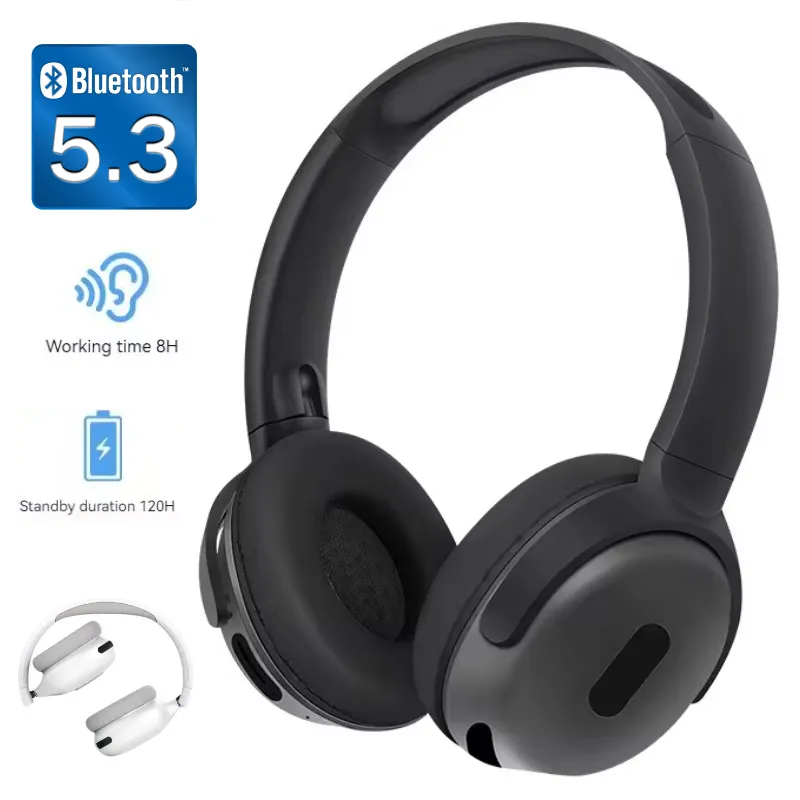 GENERICO - Audífonos Bluetooth Inalámbrico para PC Laptop Celular Negro