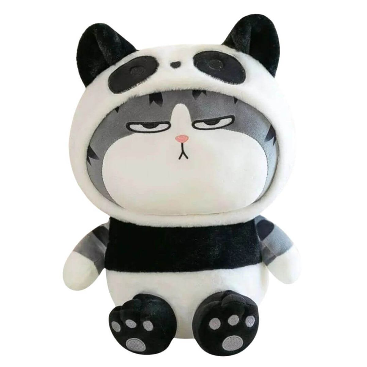 GENERICO - Peluche Gato Emperador Panda Gato Gruñon - Mide 42 cm alto
