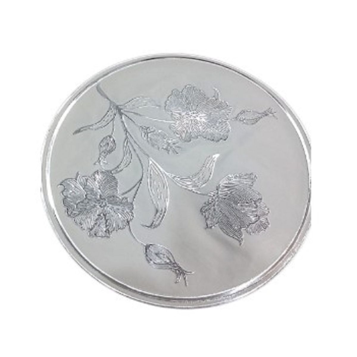 GENERICO - Individuales de Mesa Comedor 6 piezas Plateado A1