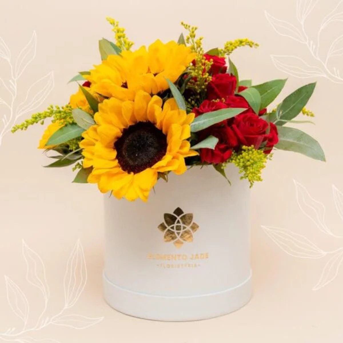 GENERICO - Box Rosas y Girasoles Cumpleaños
