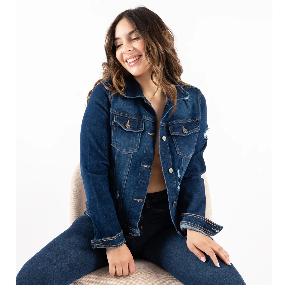 JAROLA - Casaca Denim Confort Jarola Emilia