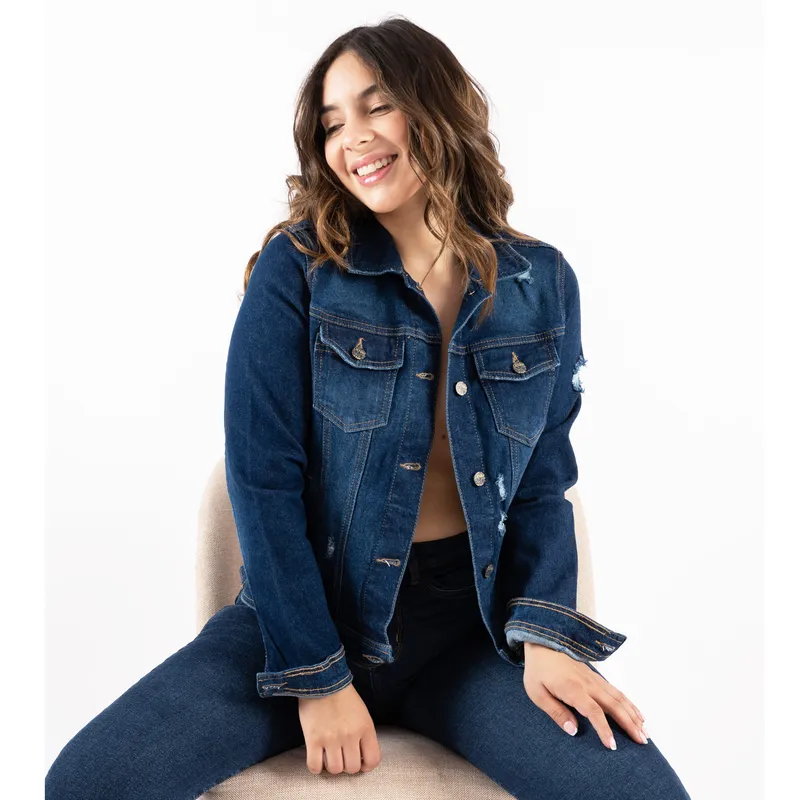 JAROLA - Casaca Denim Confort Jarola Emilia