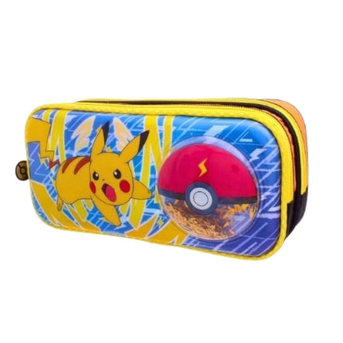 POKEMON - Cartuchera Pokemon 3D Pikachu y Pokebola