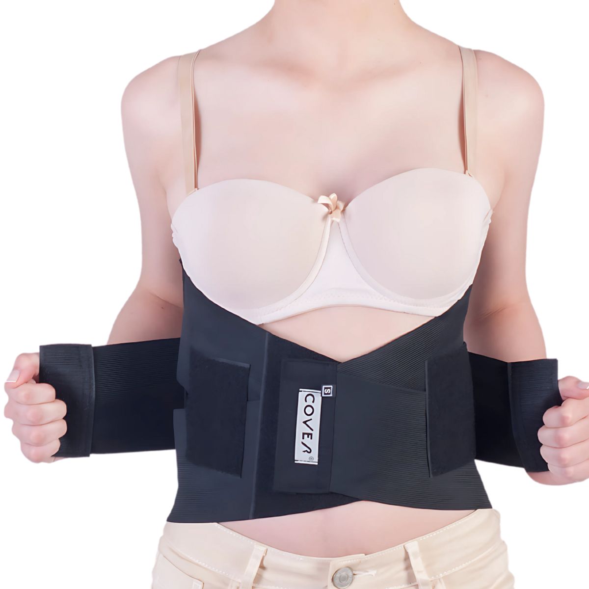 COVER - Faja Soporte Lumbar Rígida Talla L COVER