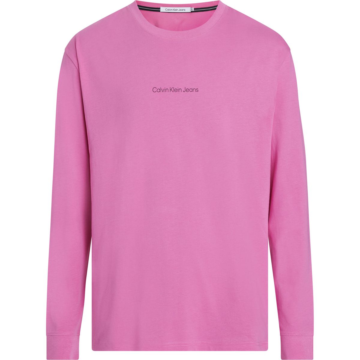 CALVIN KLEIN - CAMISETA STACKED SLOGAN LS TEE