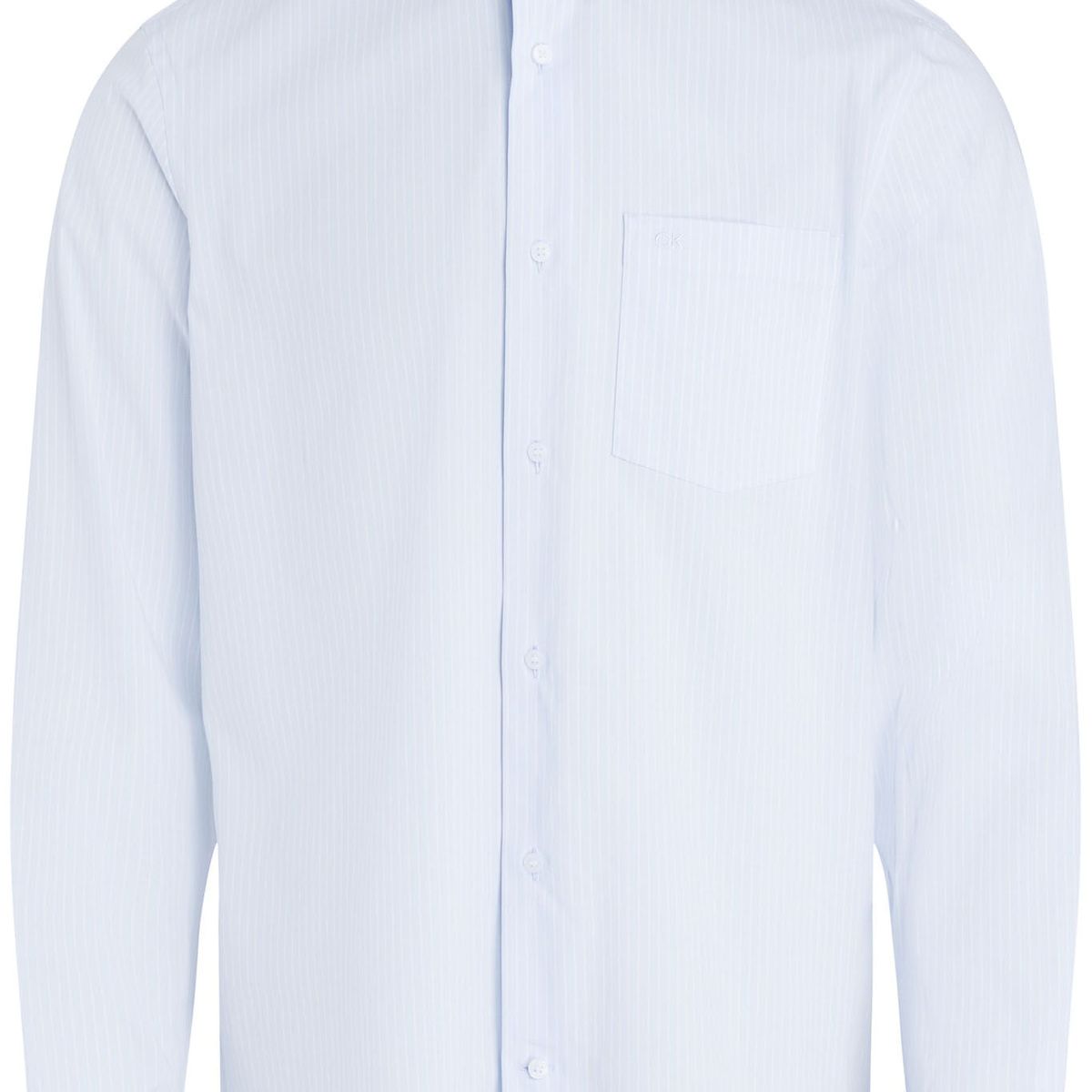 CALVIN KLEIN - CAMISA POPLIN STRETCH STRIPE SHIRT