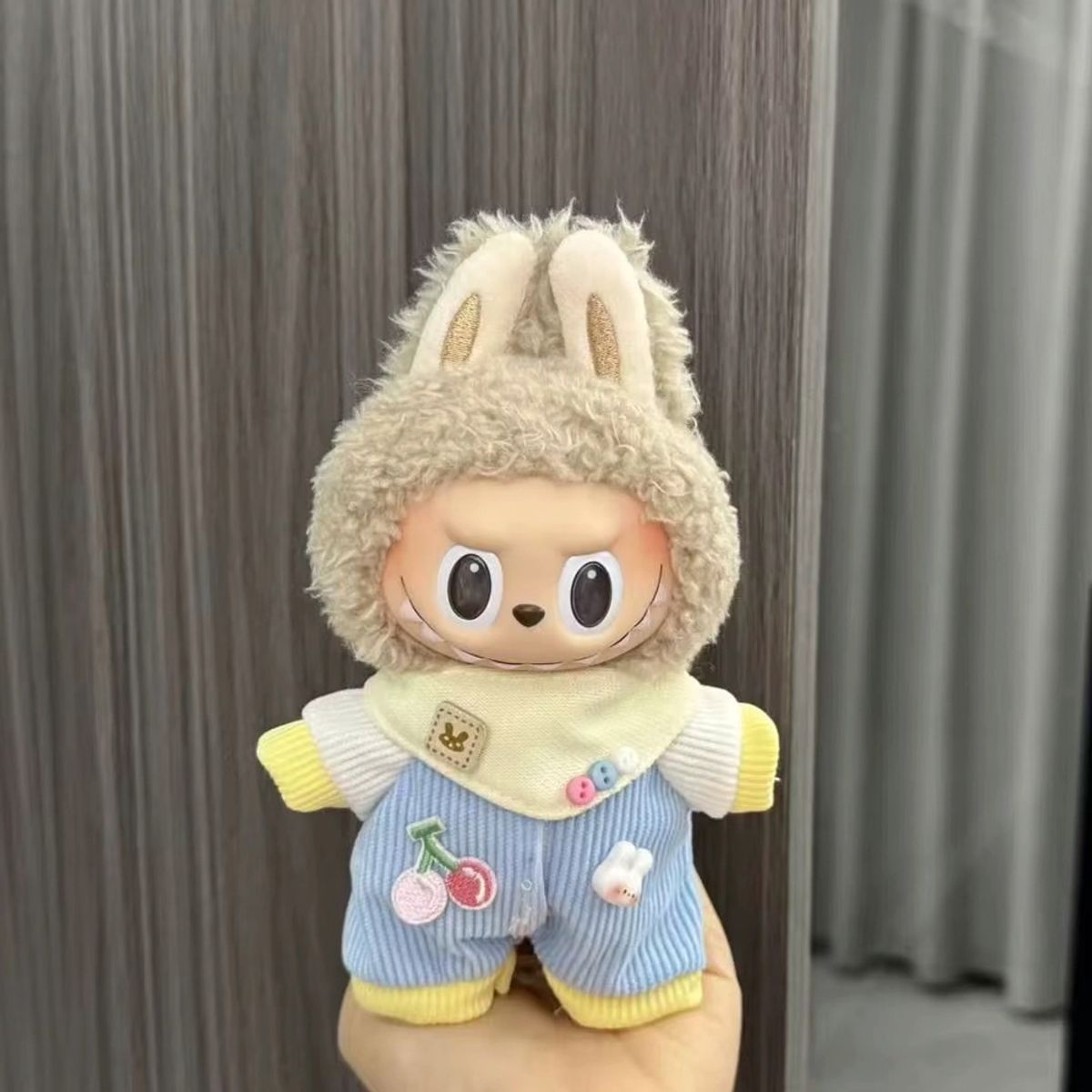 DISEÑO ORIGINAL - Ropa Labubu Body Blue White Yellow Baby Care Babero Rabbit