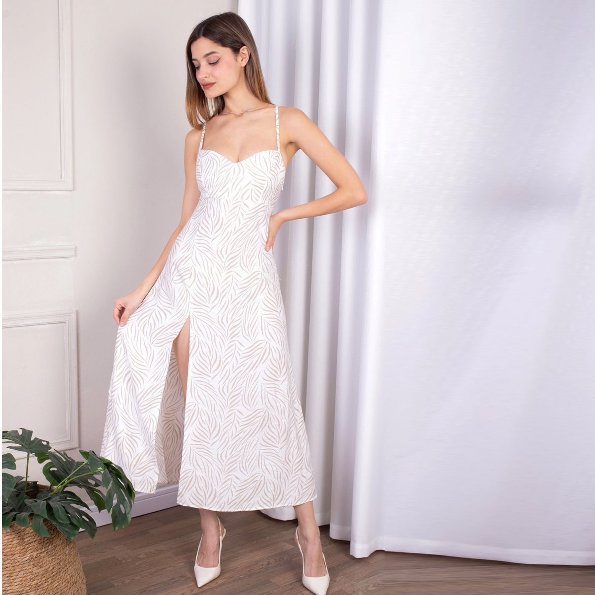 JAROLA - Maxi Vestido Tiras Jarola Lea