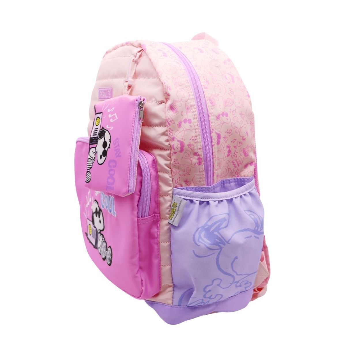 SNOOPY - Mochila Oficio Snoopy Rosado Juvenil