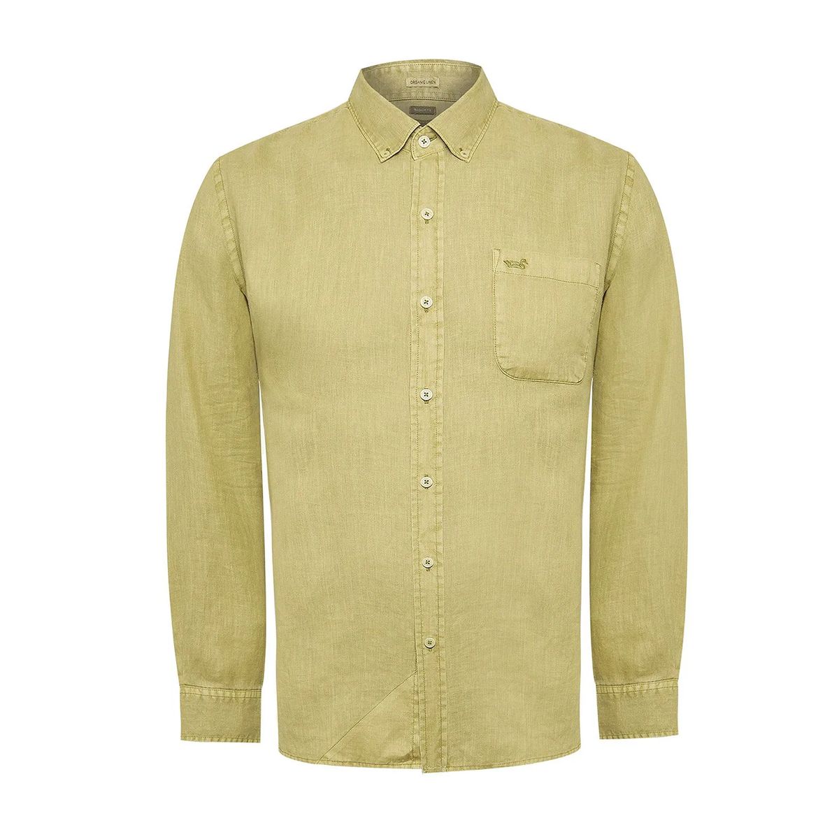 ROCKFORD - Camisa Rockford Hombre Linedyed Verde ROCKFORD