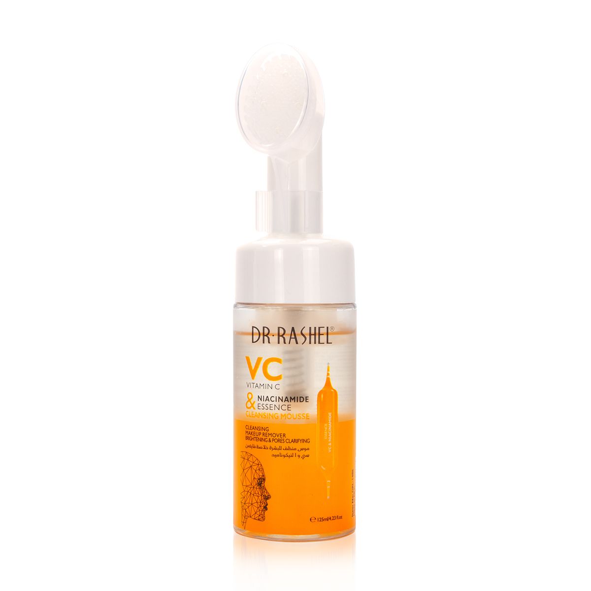 GENERICO - Desmaquillante Facial Espumoso DR RASHEL Vitamina C FCO 125 ML