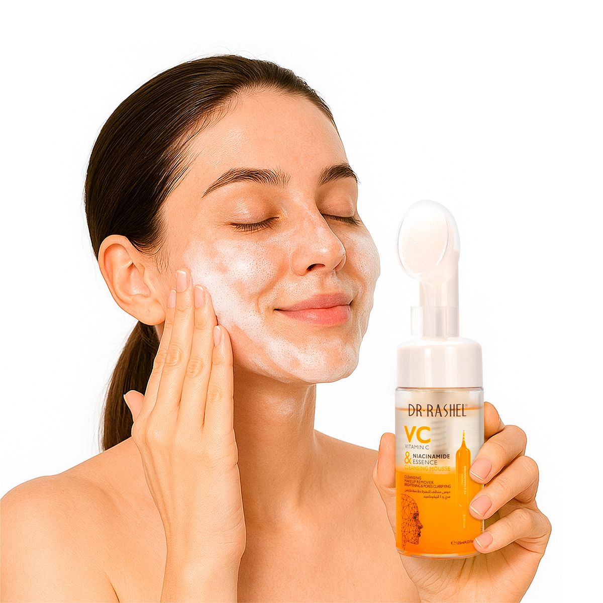 GENERICO - Desmaquillante Facial Espumoso DR RASHEL Vitamina C FCO 125 ML