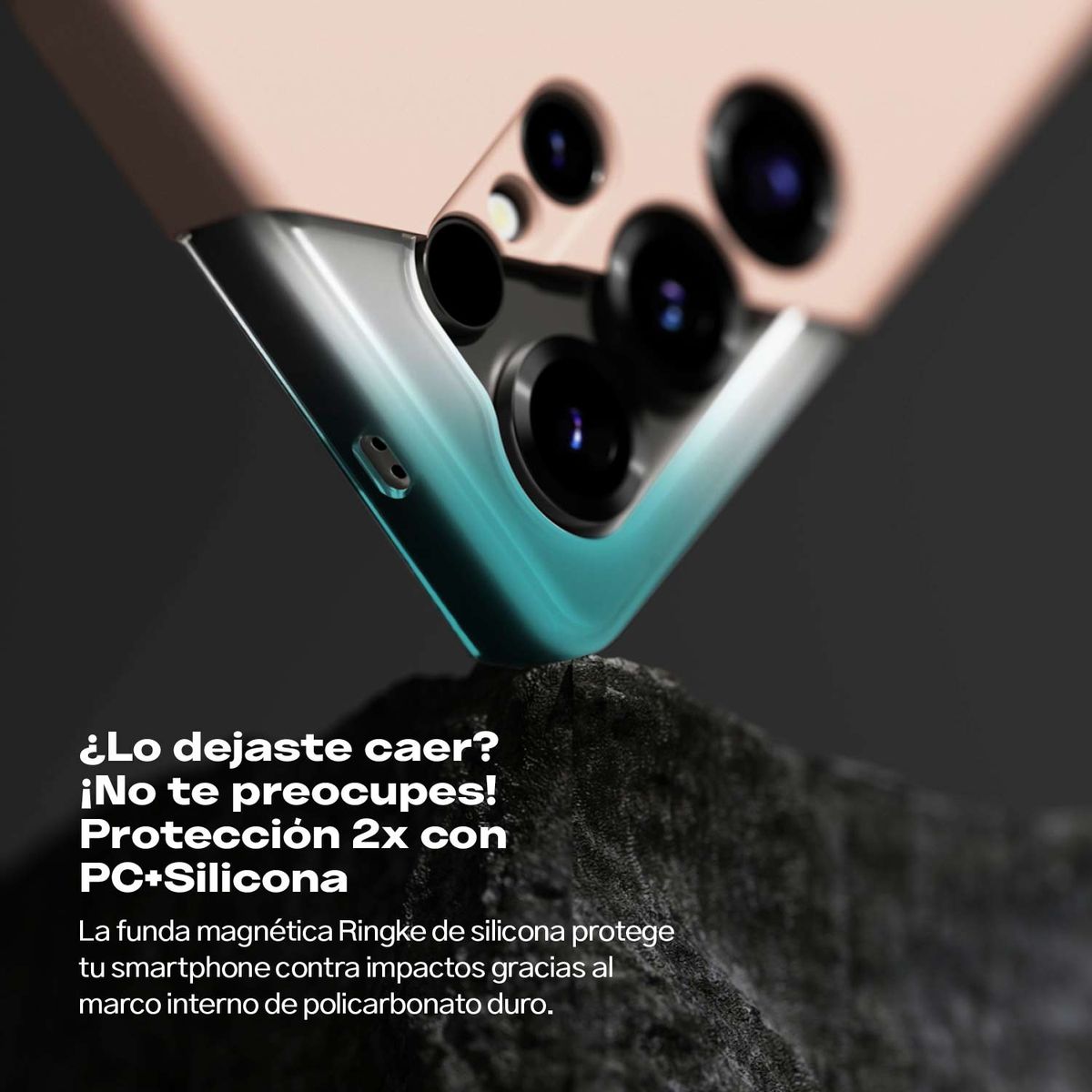 RINGKE - Funda Original Ringke Silicona MagSafe Galaxy S25 Ultra Rosado
