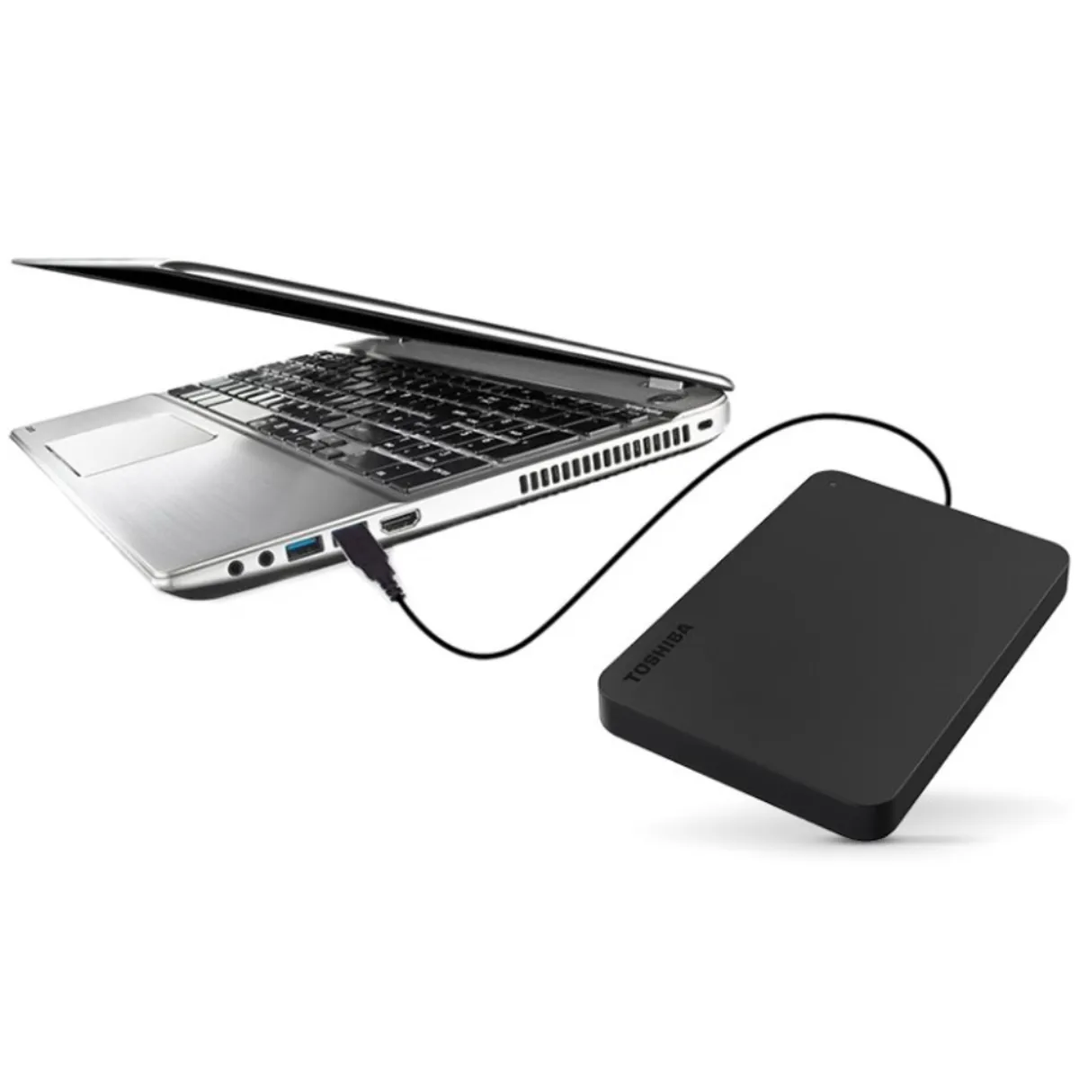 TOSHIBA - Disco Duro Externo Toshiba Canvio Basics 1 TB