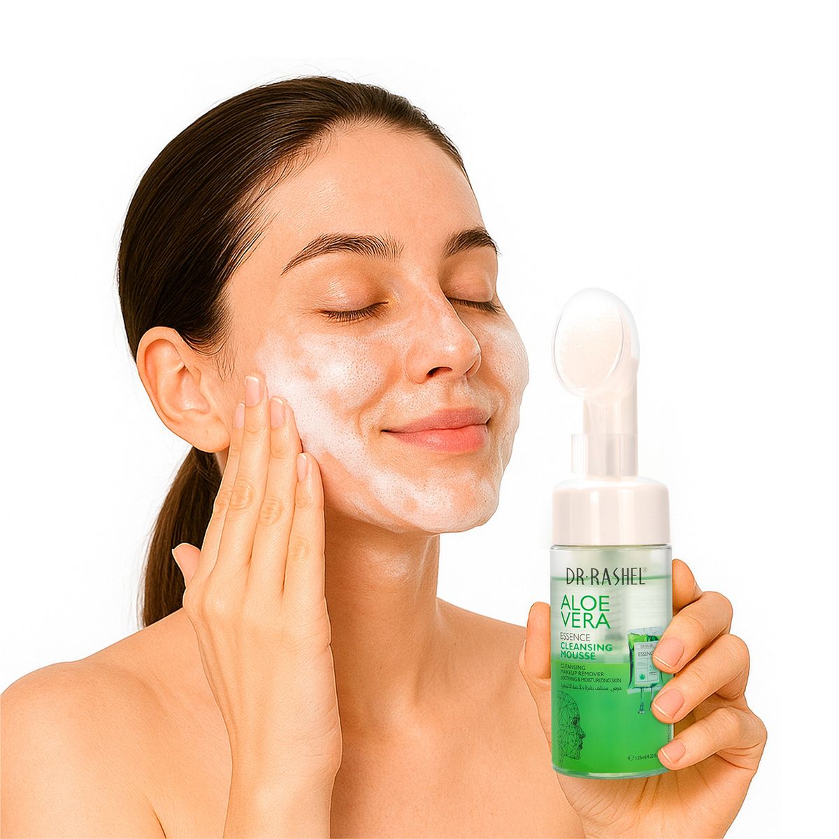 GENERICO - Desmaquillante Facial Espumoso DR RASHEL Aloe Vera FCO 125 ML