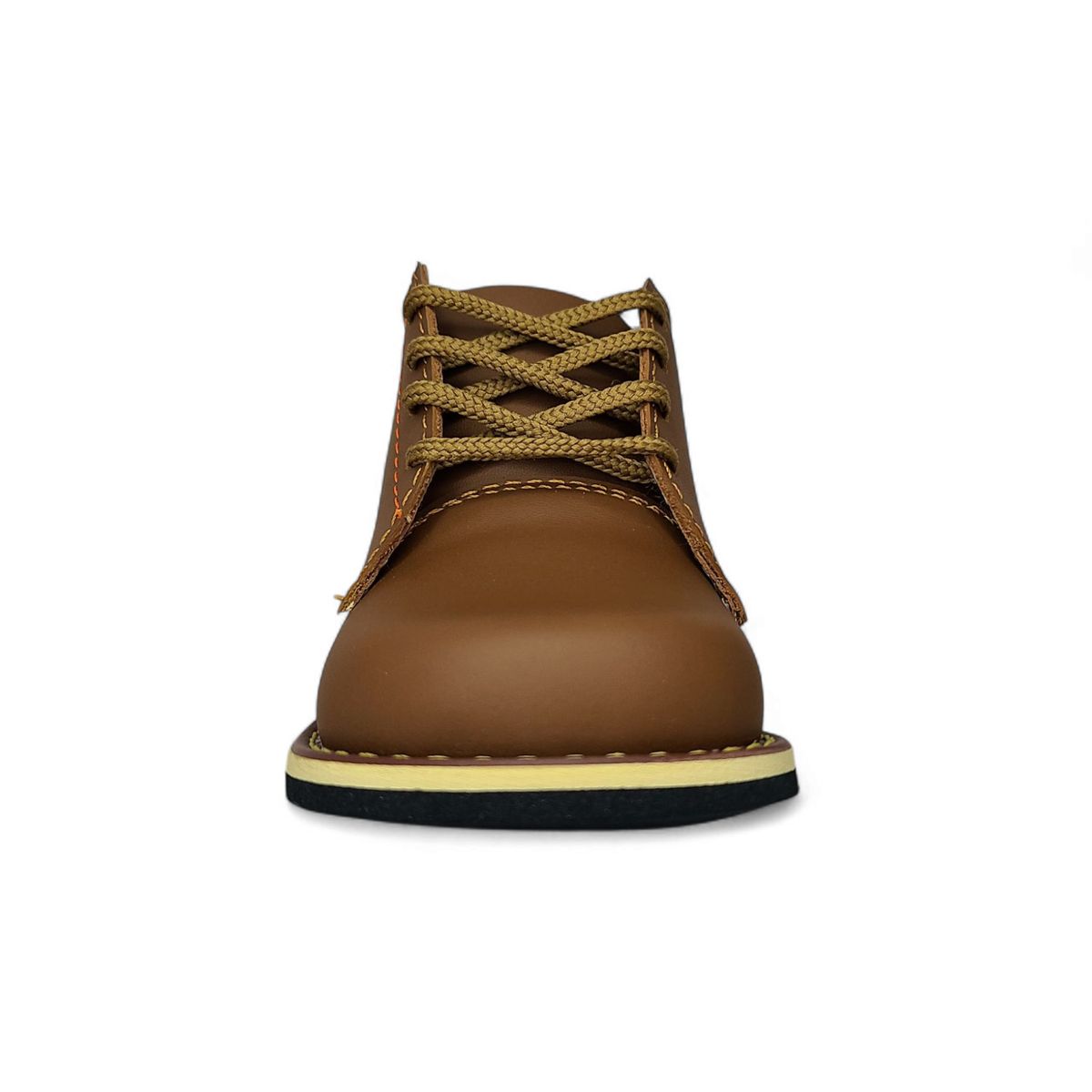 GENERICO - Zapato Pibe Clásico Pasador semi-ortopédico Marrón Café para bebé niño