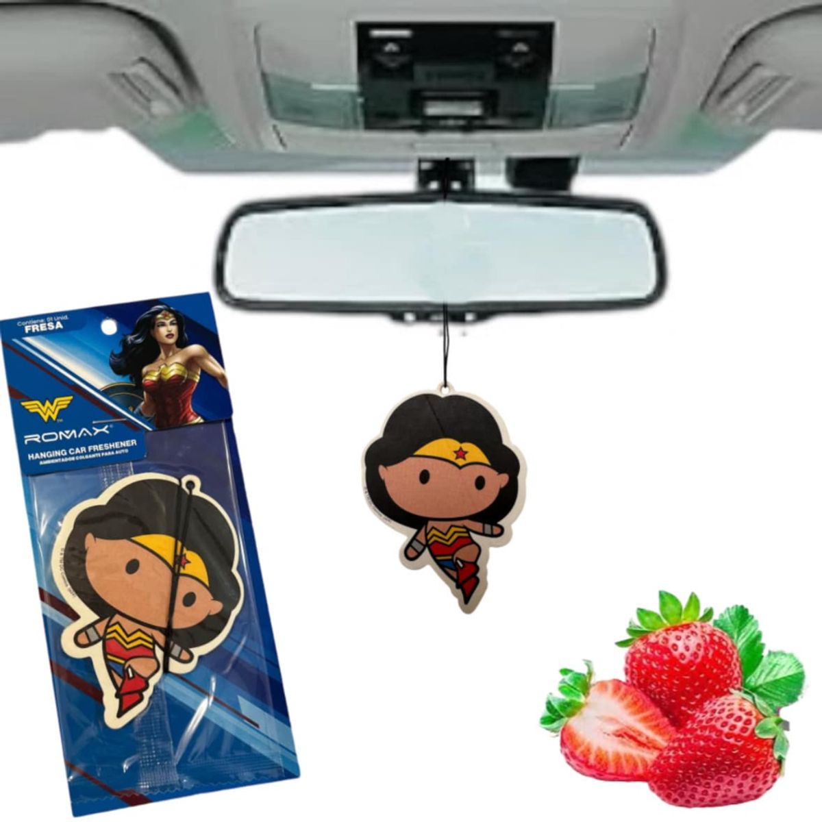 ROMAX - Aromatizante de Auto Wonder Woman
