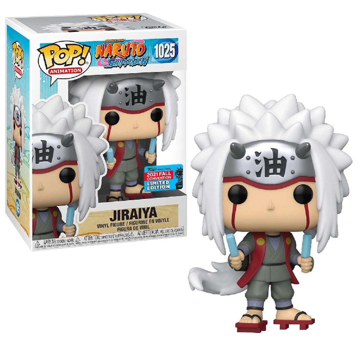 FUNKO - FUNKO POP JIRAIYA  - NARUTO SHIPPUDEN 1025 FALL CONVENTION