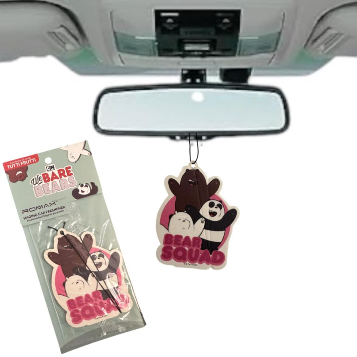 ROMAX - Aromatizante de Auto Persojanes Squad