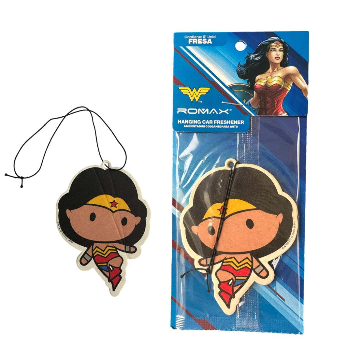 ROMAX - Aromatizante de Auto Colgante Persojanes Woman