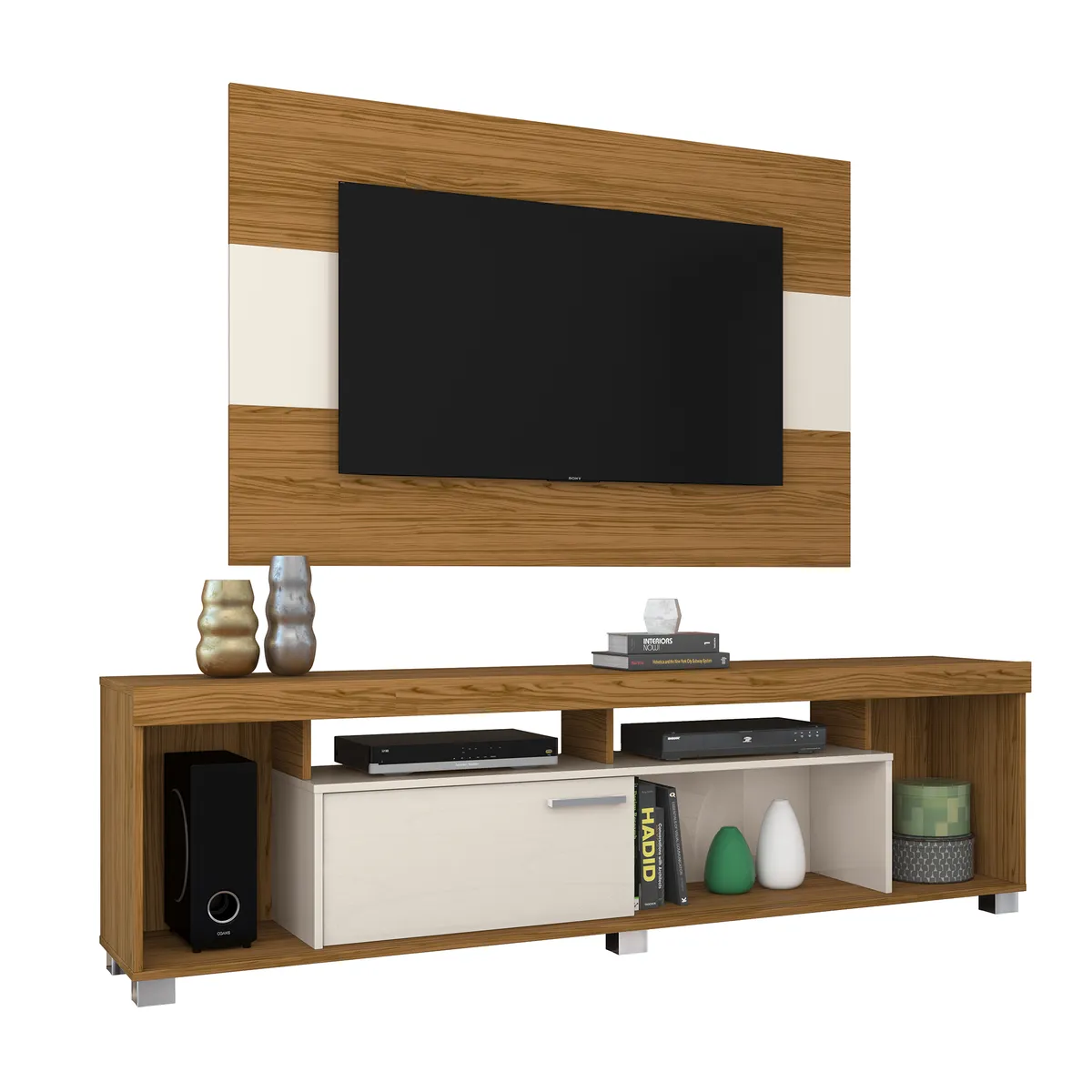 CASA BELLA - COMBO SALA TV CASABELLA LINO - NATURAL