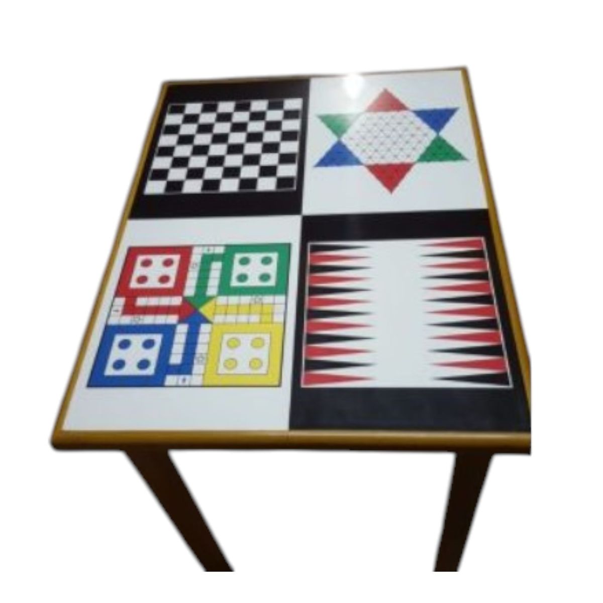GENERICO - MESA DE JUEGOS EN MADERA 5 EN 1