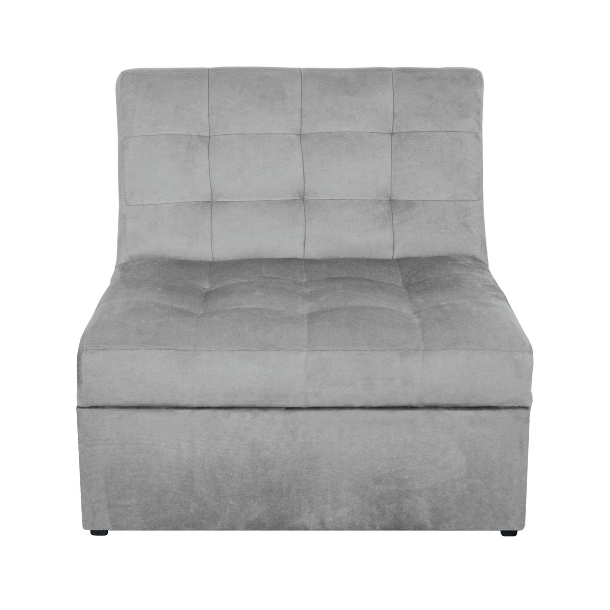 BARAKA HOME - Sofá Cama Chani 1 Plz - Gris claro