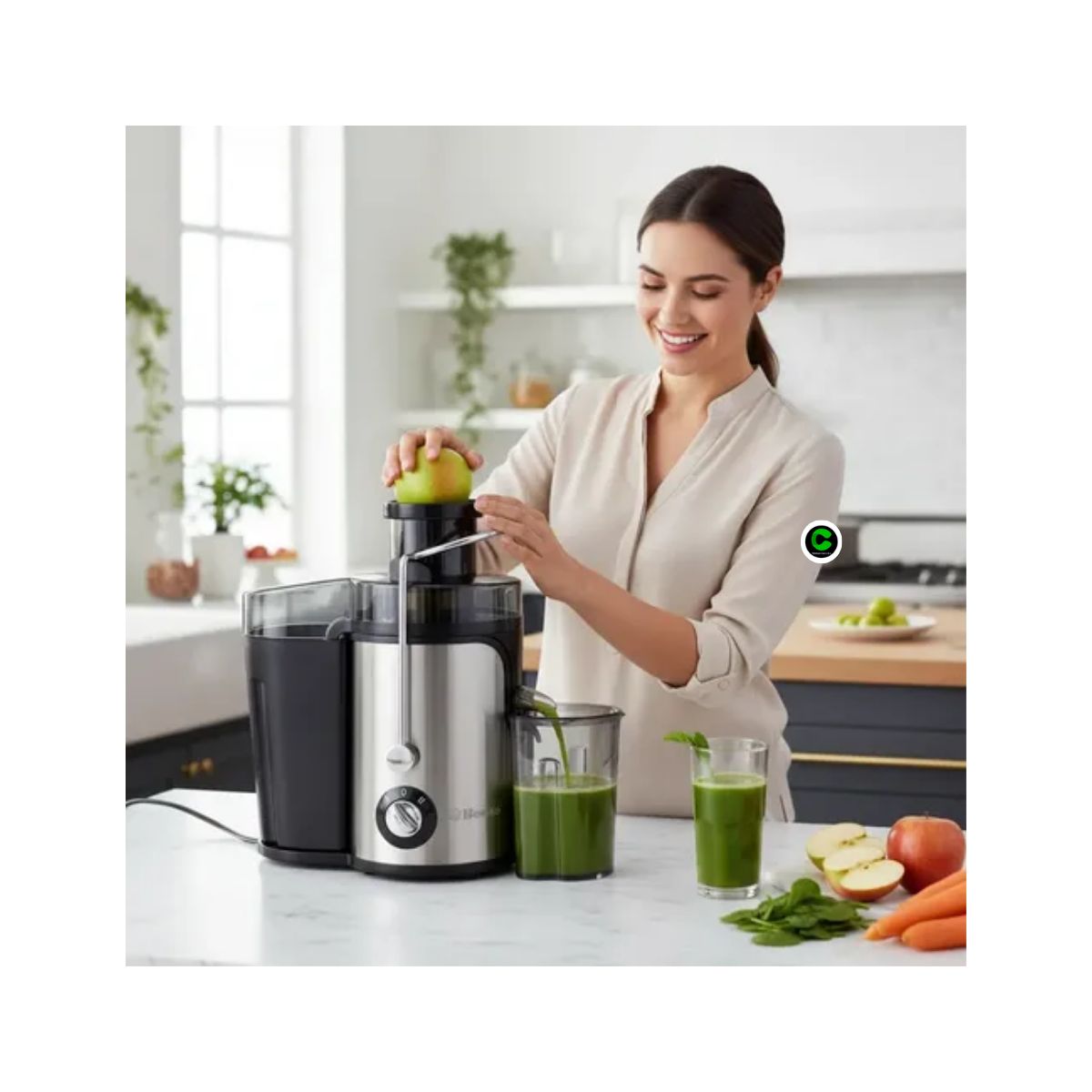 FINEZZA - Extractor Eléctrico FINEZZA de 1.1 Litros FZ-A6240EX
