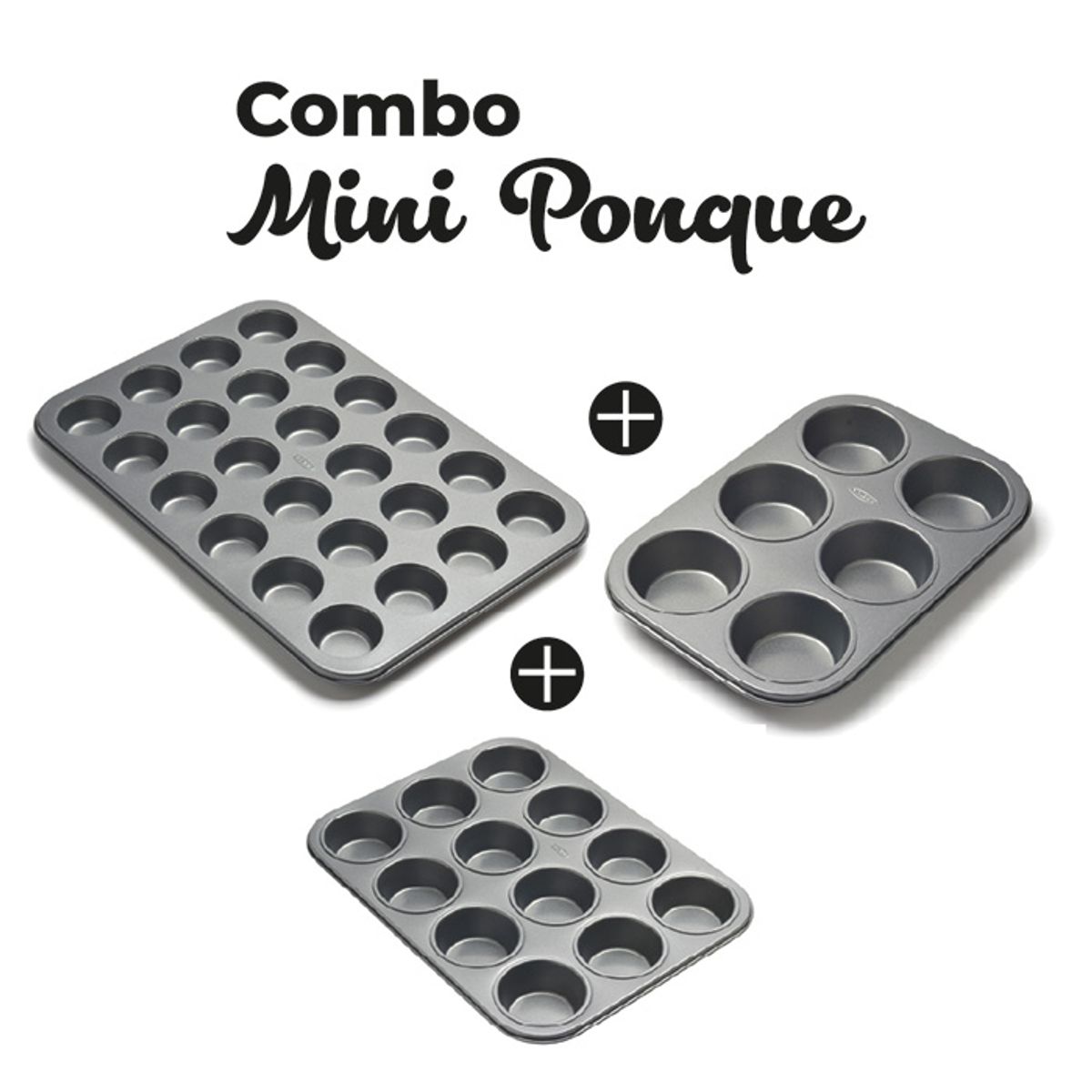 PRESS - COMBO REPOSTERÍA  x 3 MINI PONQUÉS - PRESS