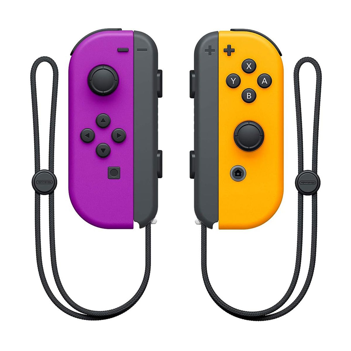 NINTENDO - MANDO JOY CON NEON PURPLE - NEON ORANGE NINTENDO SWITCH