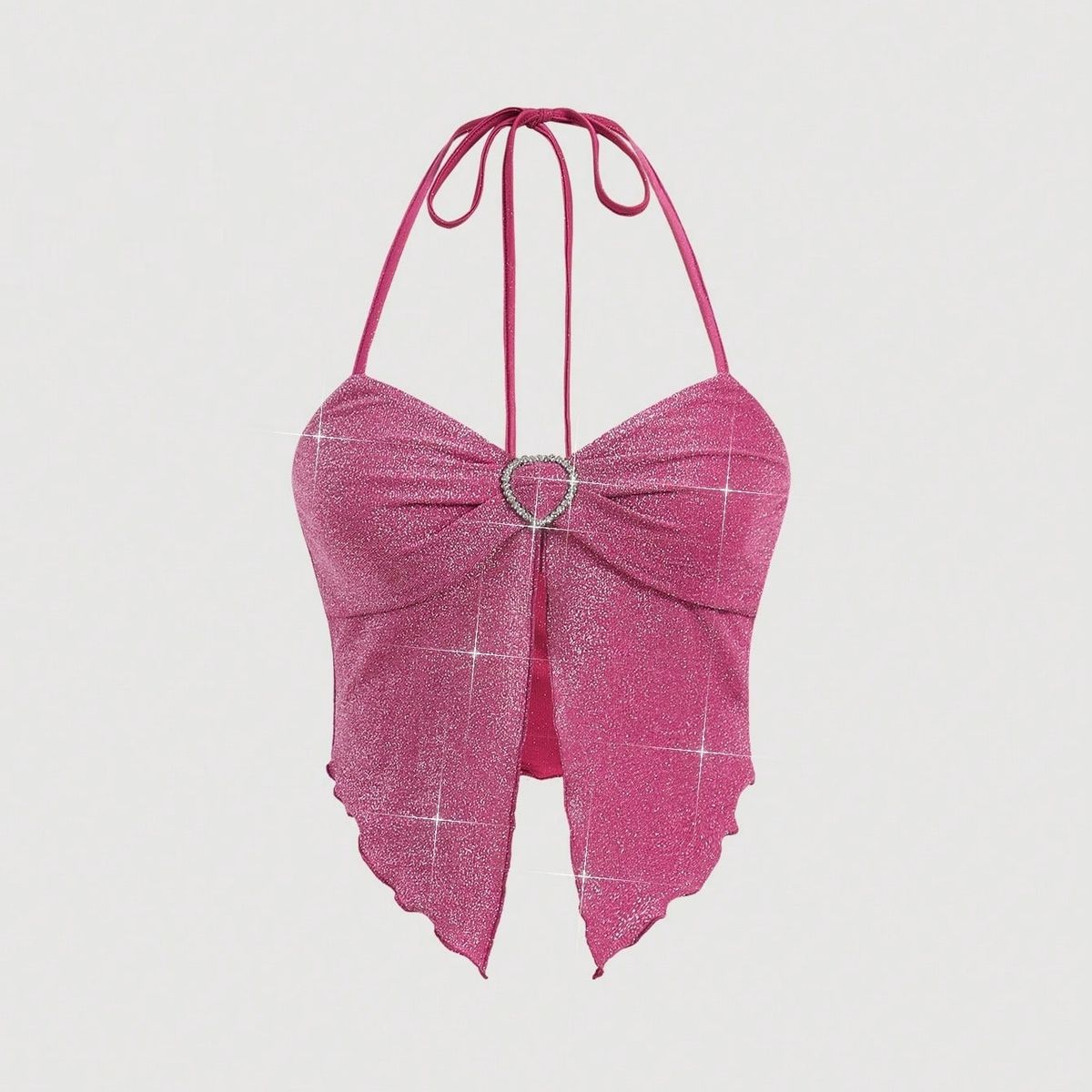 GENERICO - TOP LOLITAS RO9A KAWAII COQUETTE BRILLO