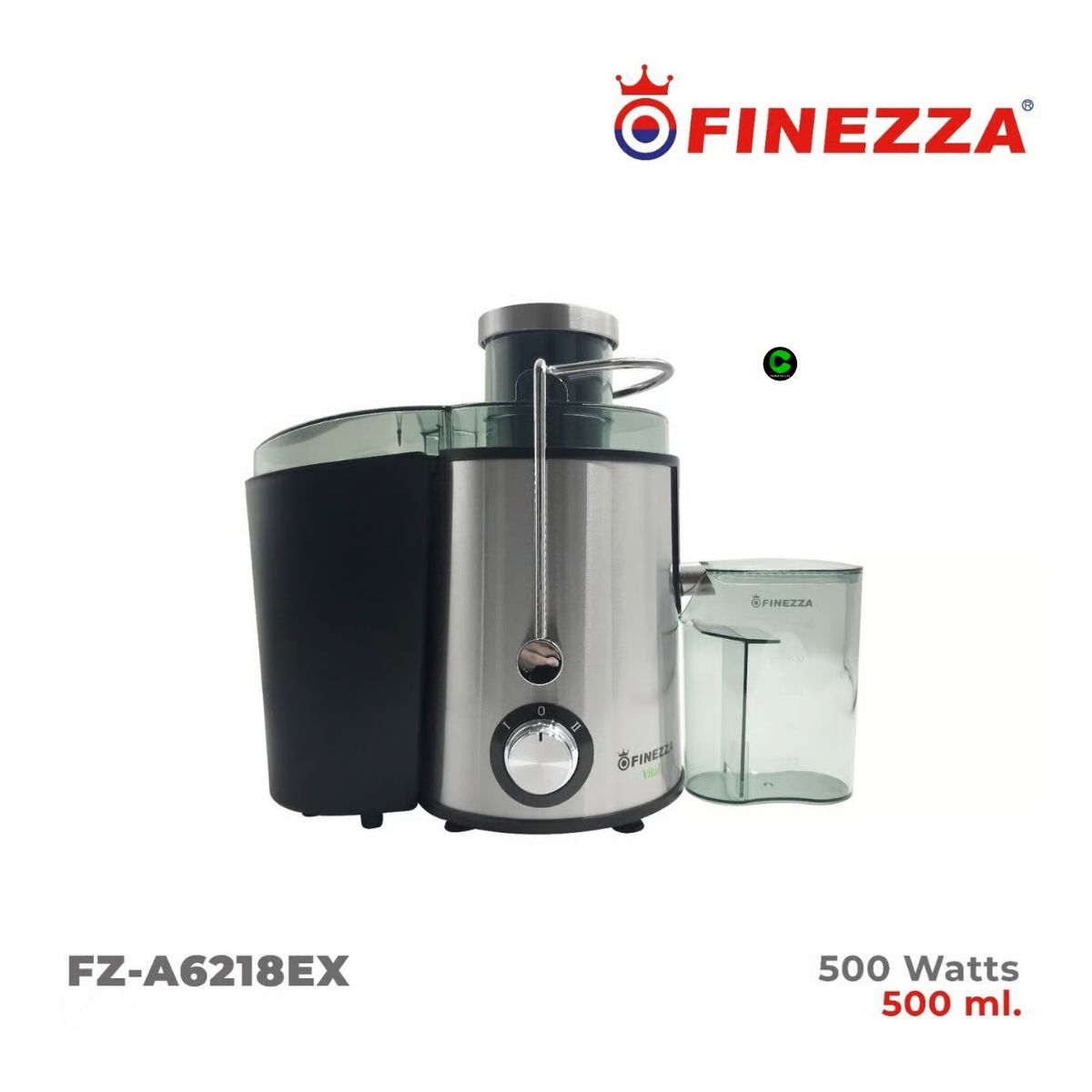 FINEZZA - Extractor de Jugos Finezza FZ-A6218EX 2 Velocidades