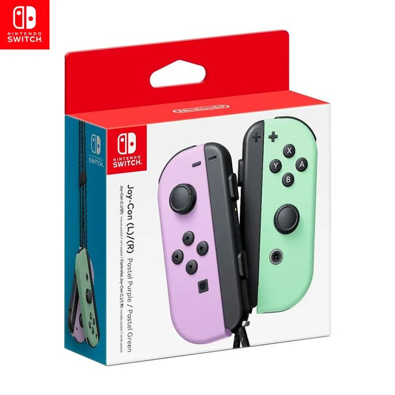 NINTENDO - MANDO JOY CON PASTEL PURPLE - PASTEL GREEN NINTENDO SWITCH