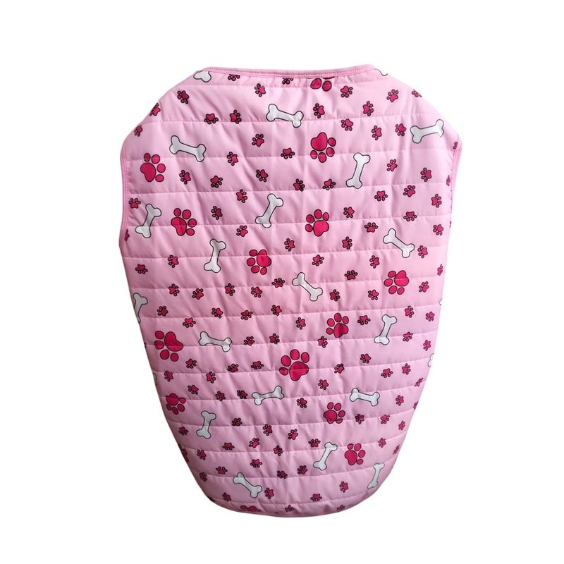 GENERICO - Chaleco interior peluche mascotas perros y gatos T8 rosado