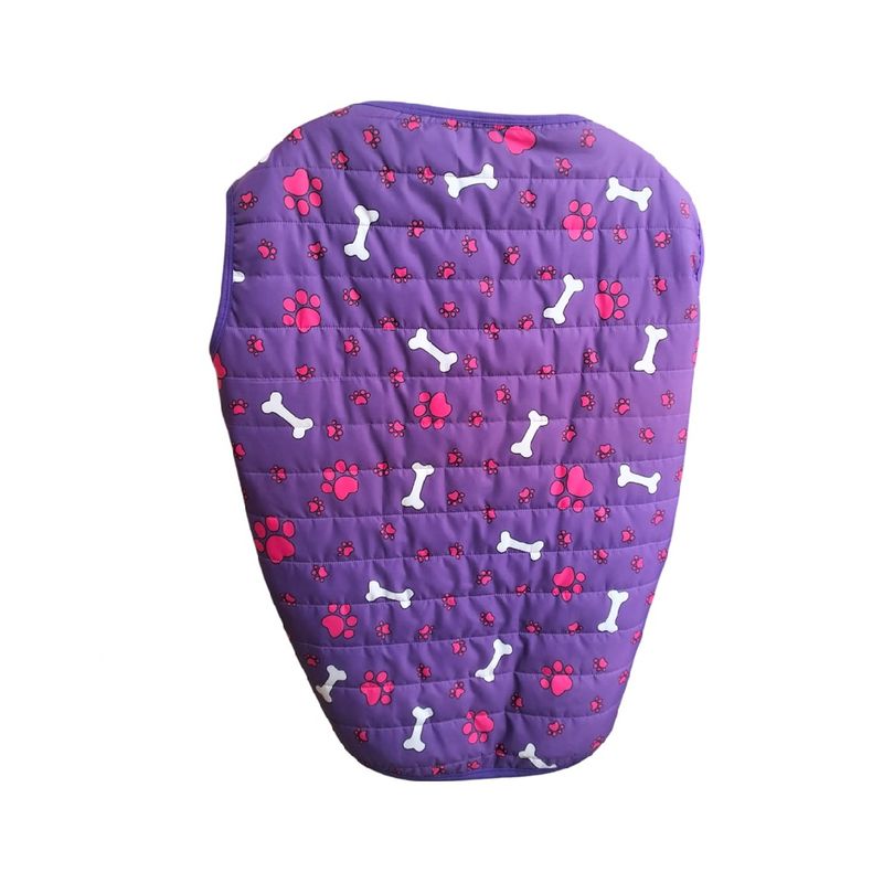 GENERICO - Chaleco interior peluche mascotas perros y gatos T8 morado