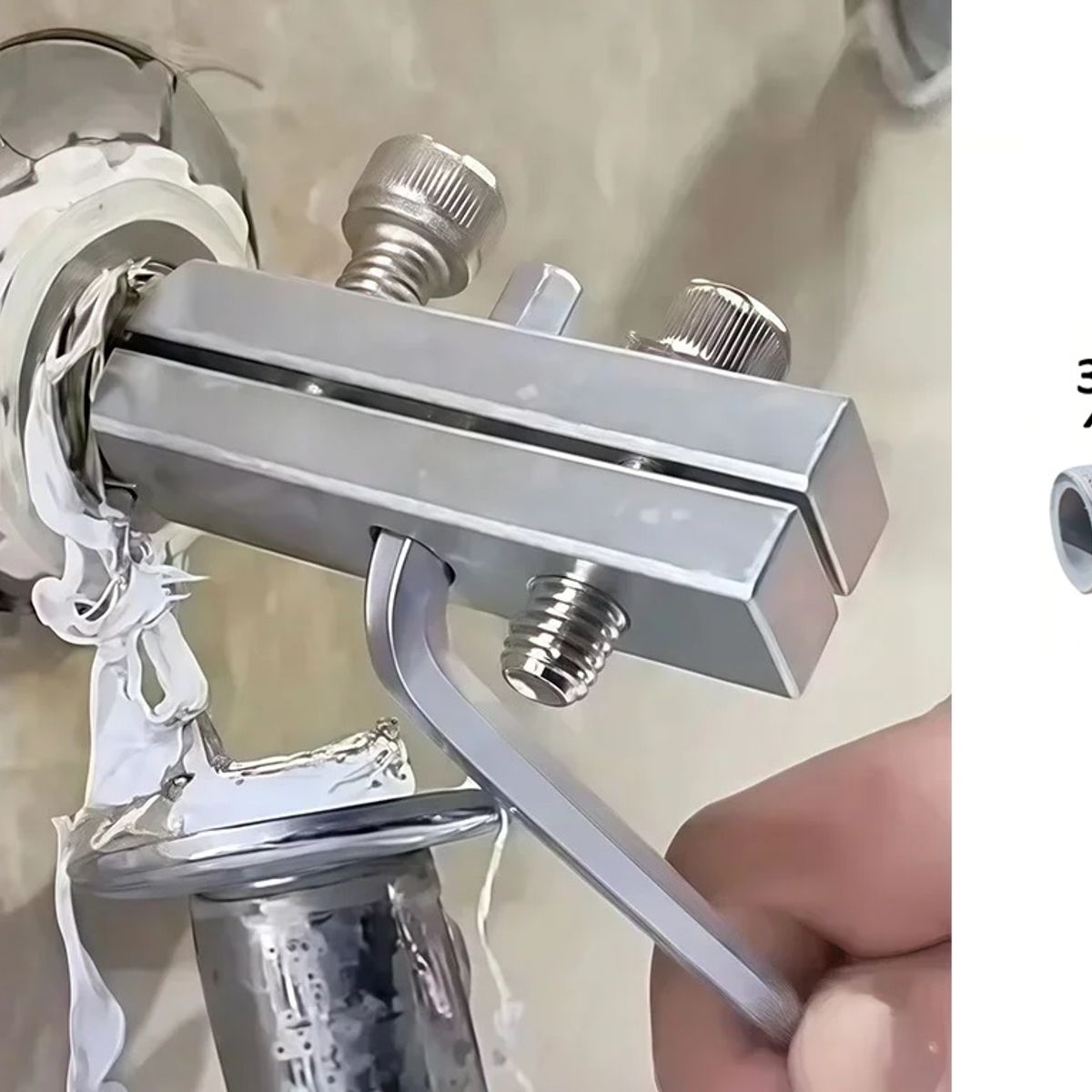 GENERICO - Extractor Tubos Rotos Cañerias medidas  ½ y ¾