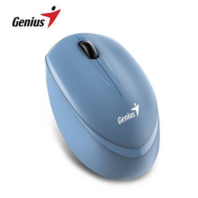 GENIUS - Mouse Genius Nx-7009 Wireless Blueeye Ergonomico Blue Gris