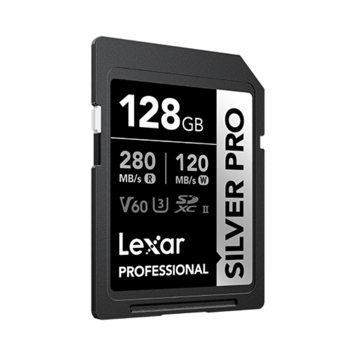 LEXAR - Memoria SDXC UHS-II Lexar Professional SILVER PRO 128GB - W120MBs -R280MBs