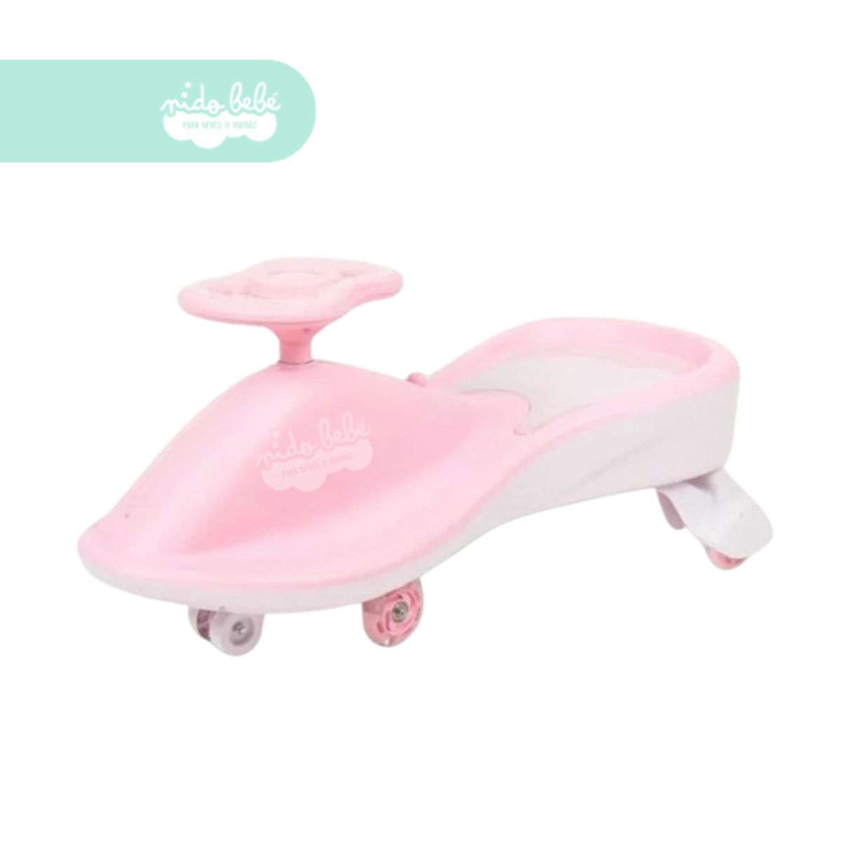 BABY - Carrito twist car de niña rosa