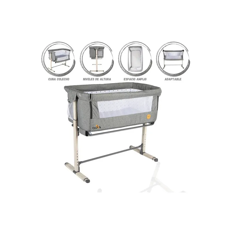 INFANTI - Cuna Colecho para Bebés «BETTER TOGETHER« Dark Gray