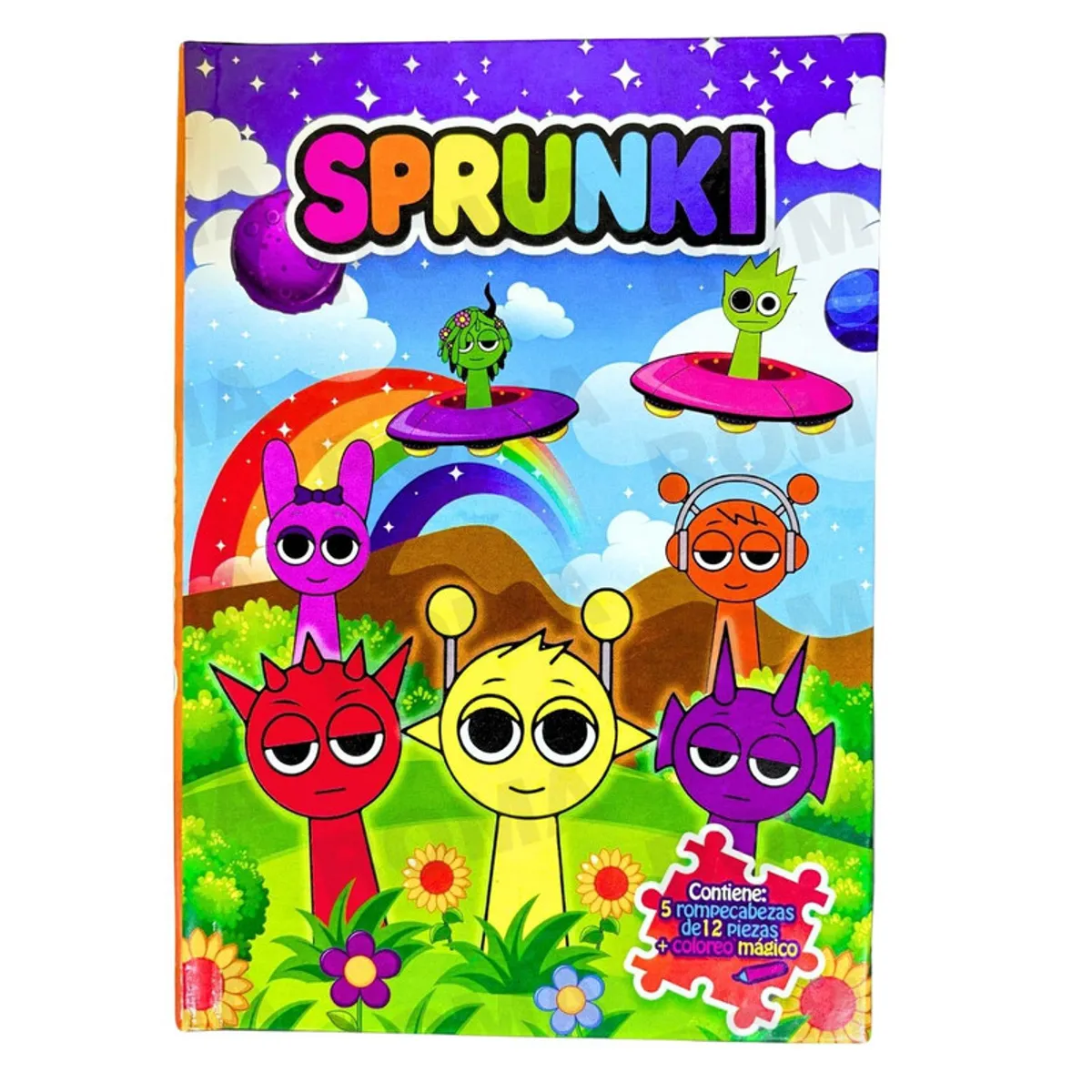 GENERICO - CUENTO ROMPECABEZAS PARA NIÑOS EDICIÓN SPRUNKI
