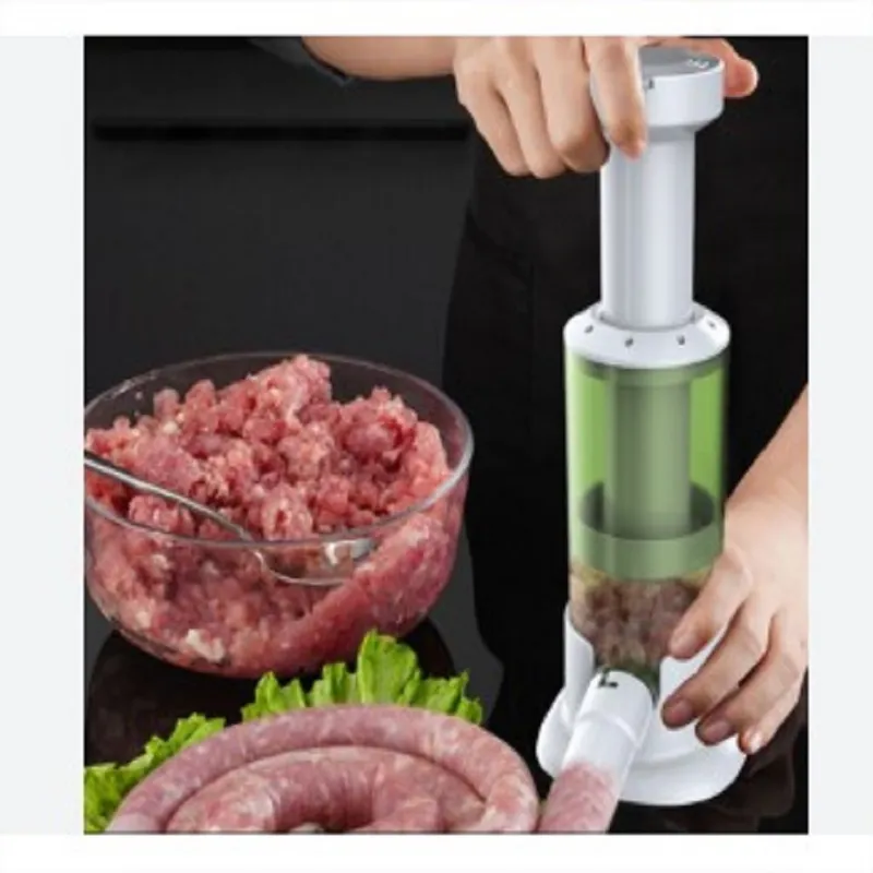 GENERICO - MAQUINA EMBUTIDORA MANUAL PARA HACER CHORIZOS SALCHICHAS