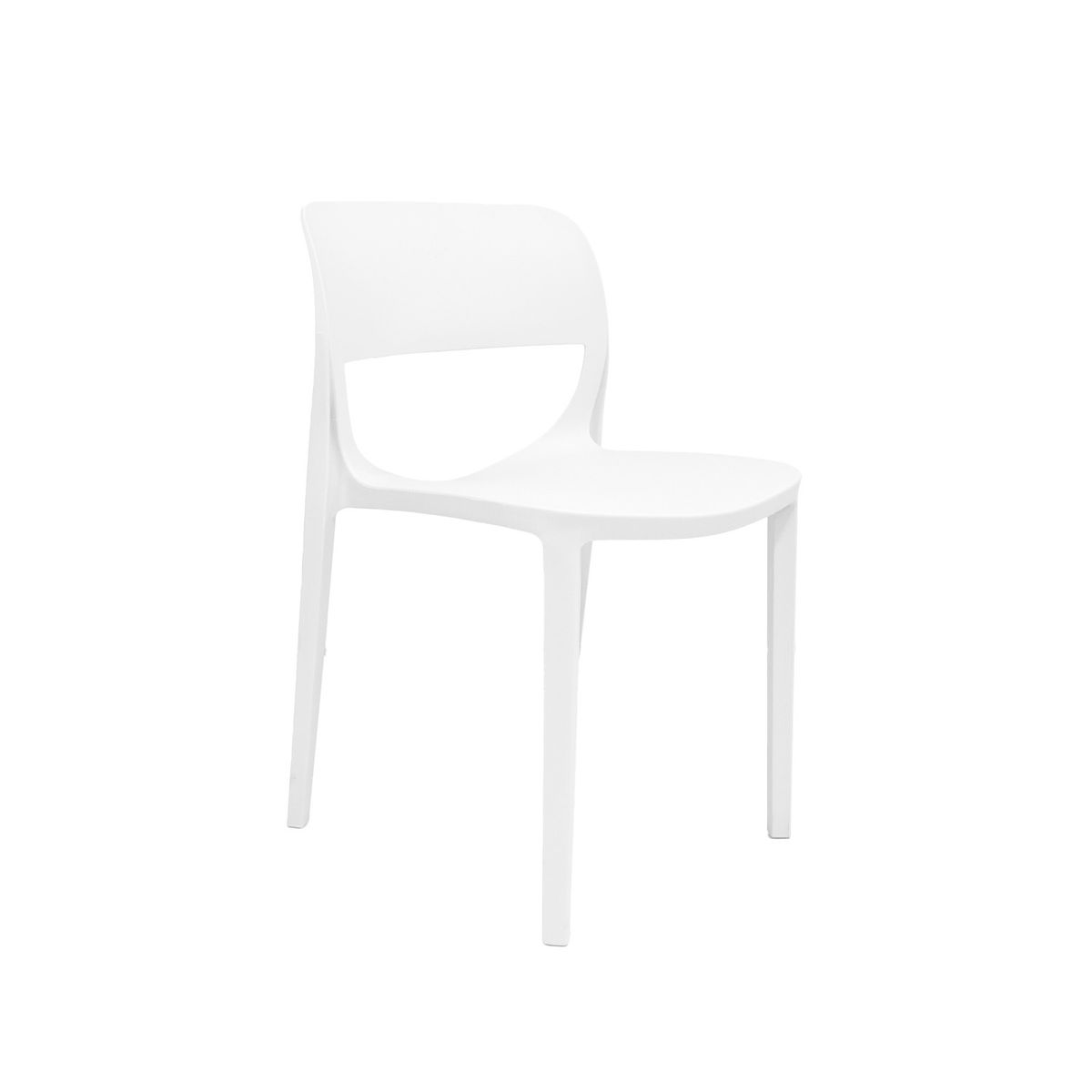 OFIDEAS - Silla De Comedor Happy Blanco Ofideas
