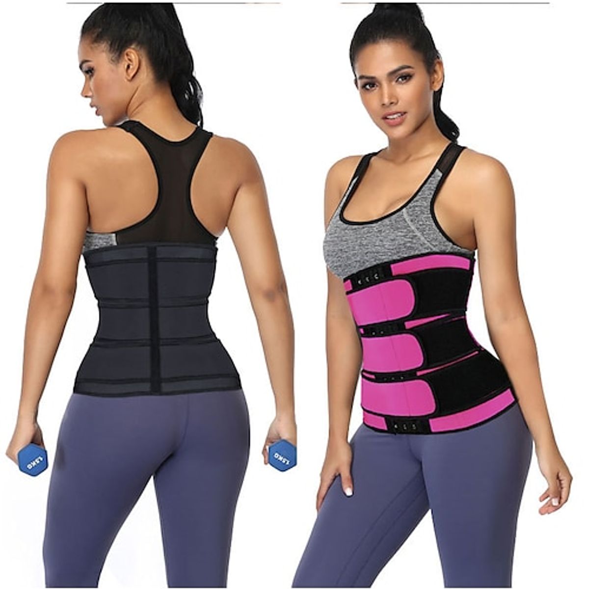 OEM - Faja Neopreno de Entrenamiento de Cintura Efecto Sauna Define Figura